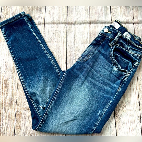 KanCan Denim - KanCan “Kurvy Mid-Rise Ankle Skinny” Jeans